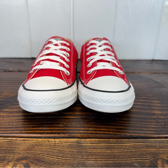 Converse Chuck Taylor All Star Low Top Sneakers – Fire Engine Red Women’s Size 9 - Picture 4 of 9